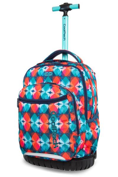 COOLPACK Školský Batoh na Kolesách SWIFT LEAVES